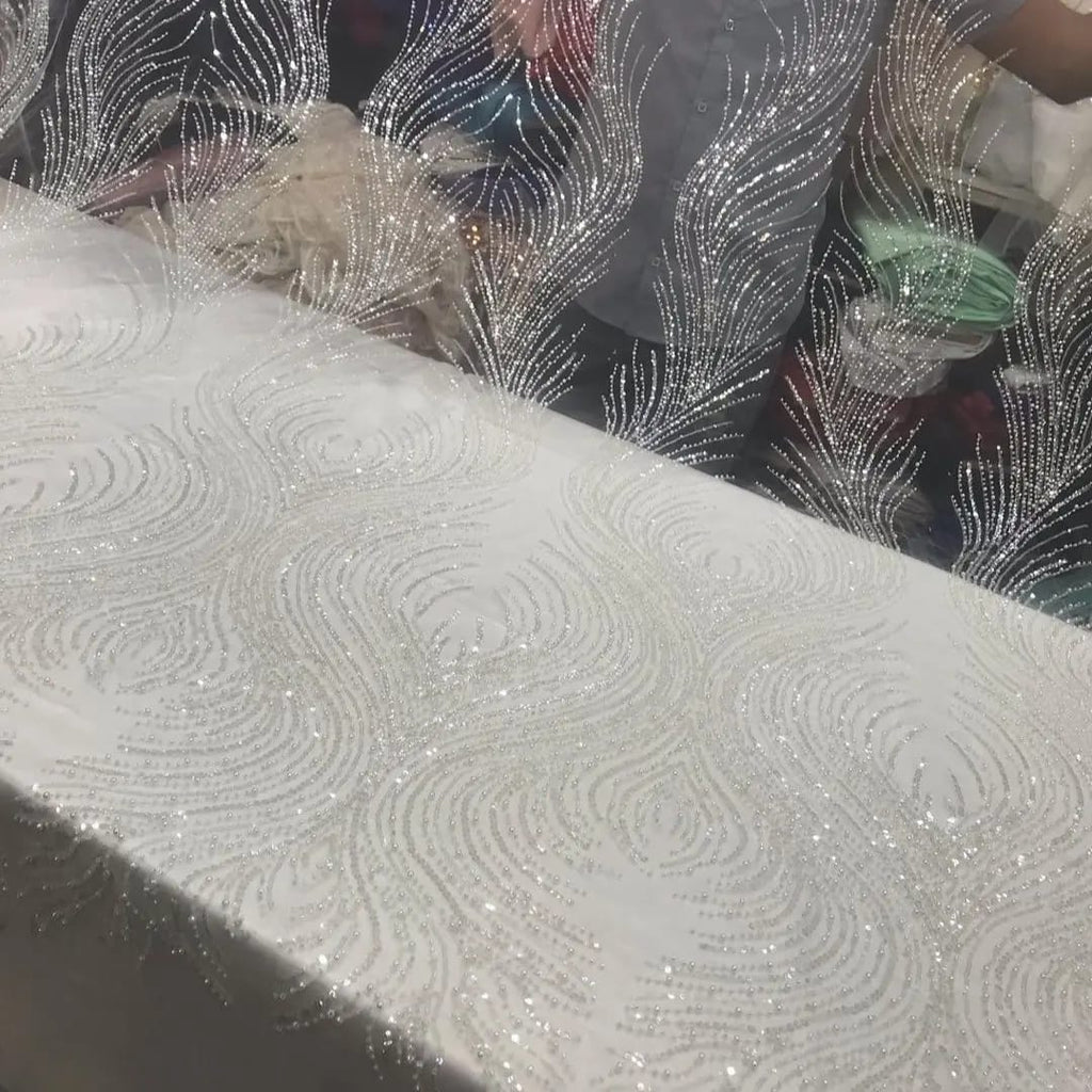 Ivory Veil Couture Mesh