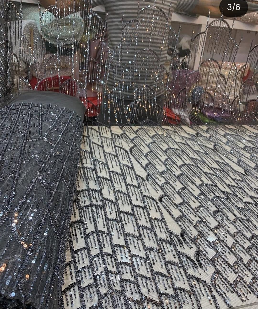 Majestic Sequin Symphony