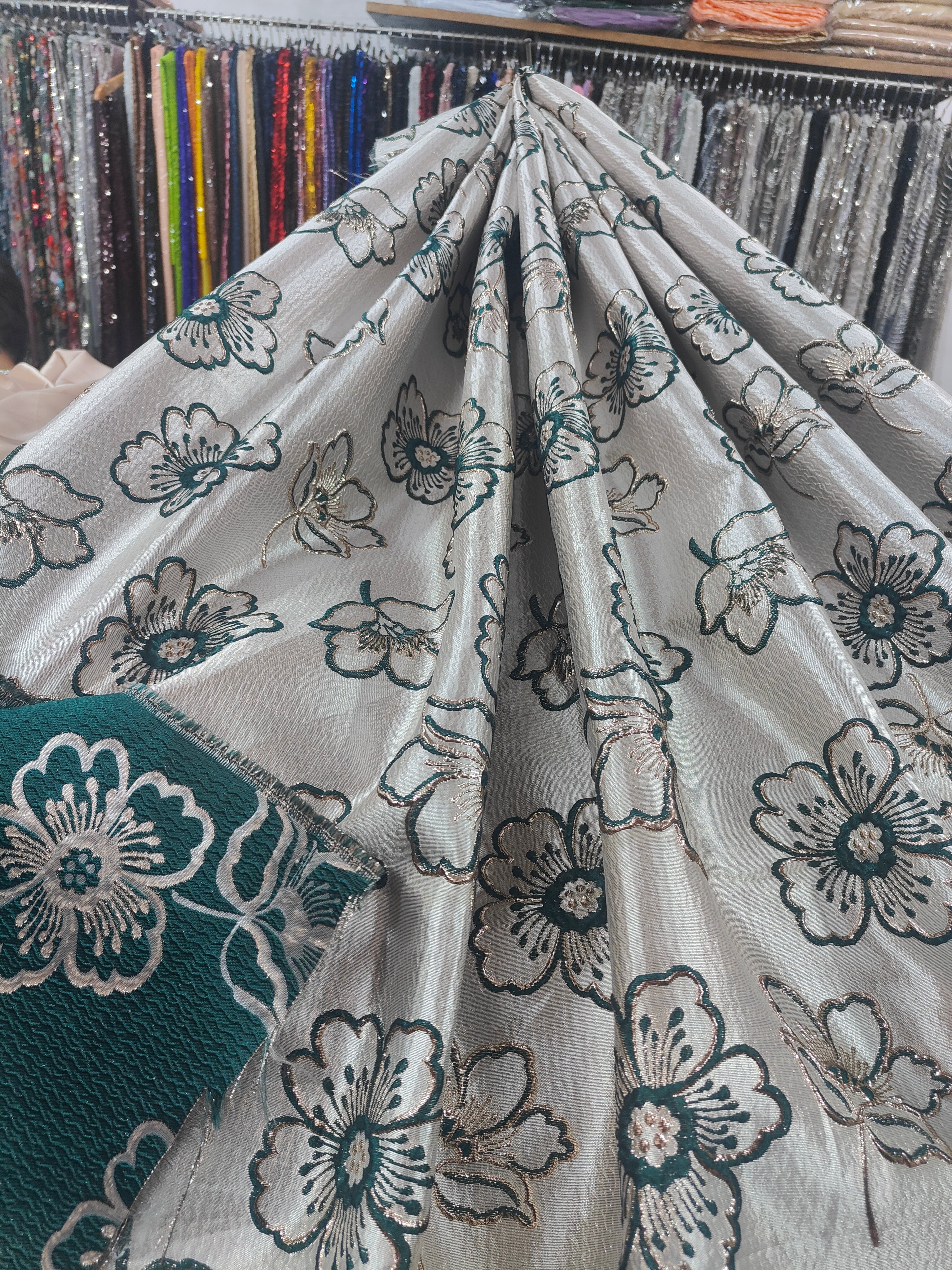 Sakura Royale Jacquard