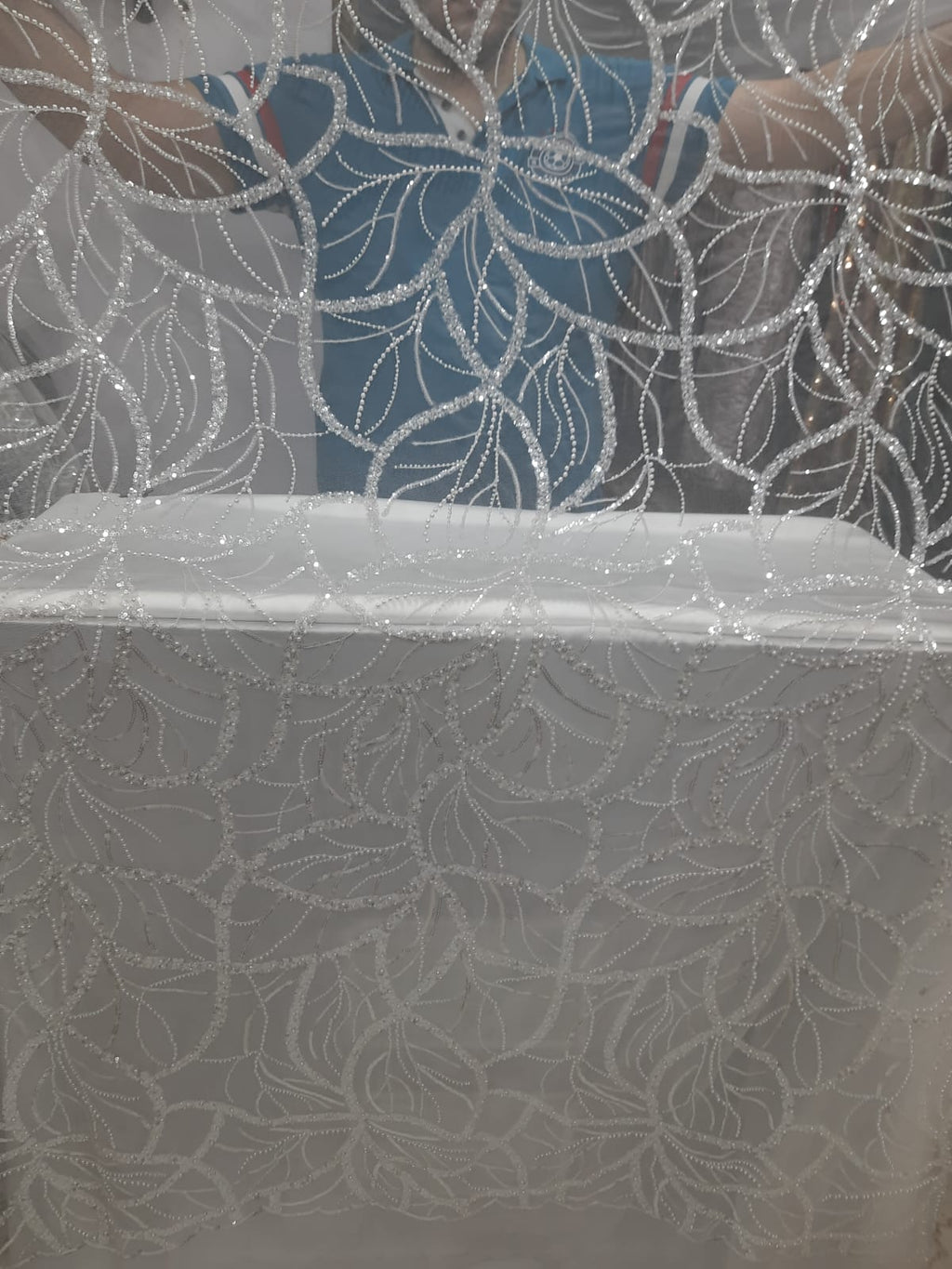 Ivory Veil Couture Mesh