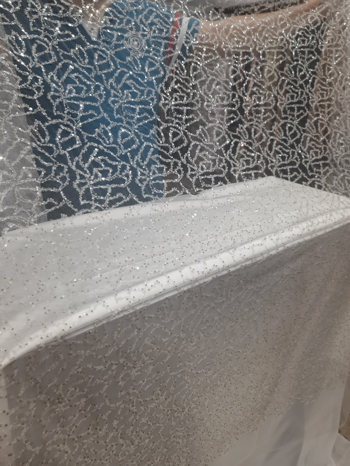 Ivory Veil Couture Mesh