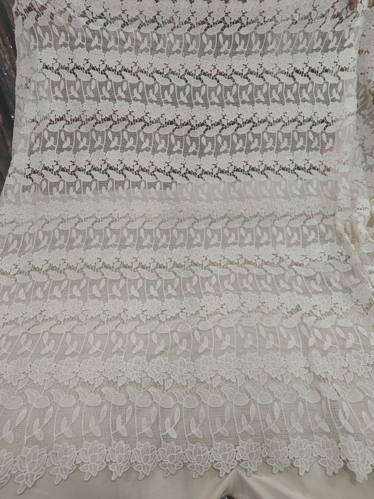Ivory Whisper Lace