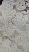 Ivory Rosette Couture
