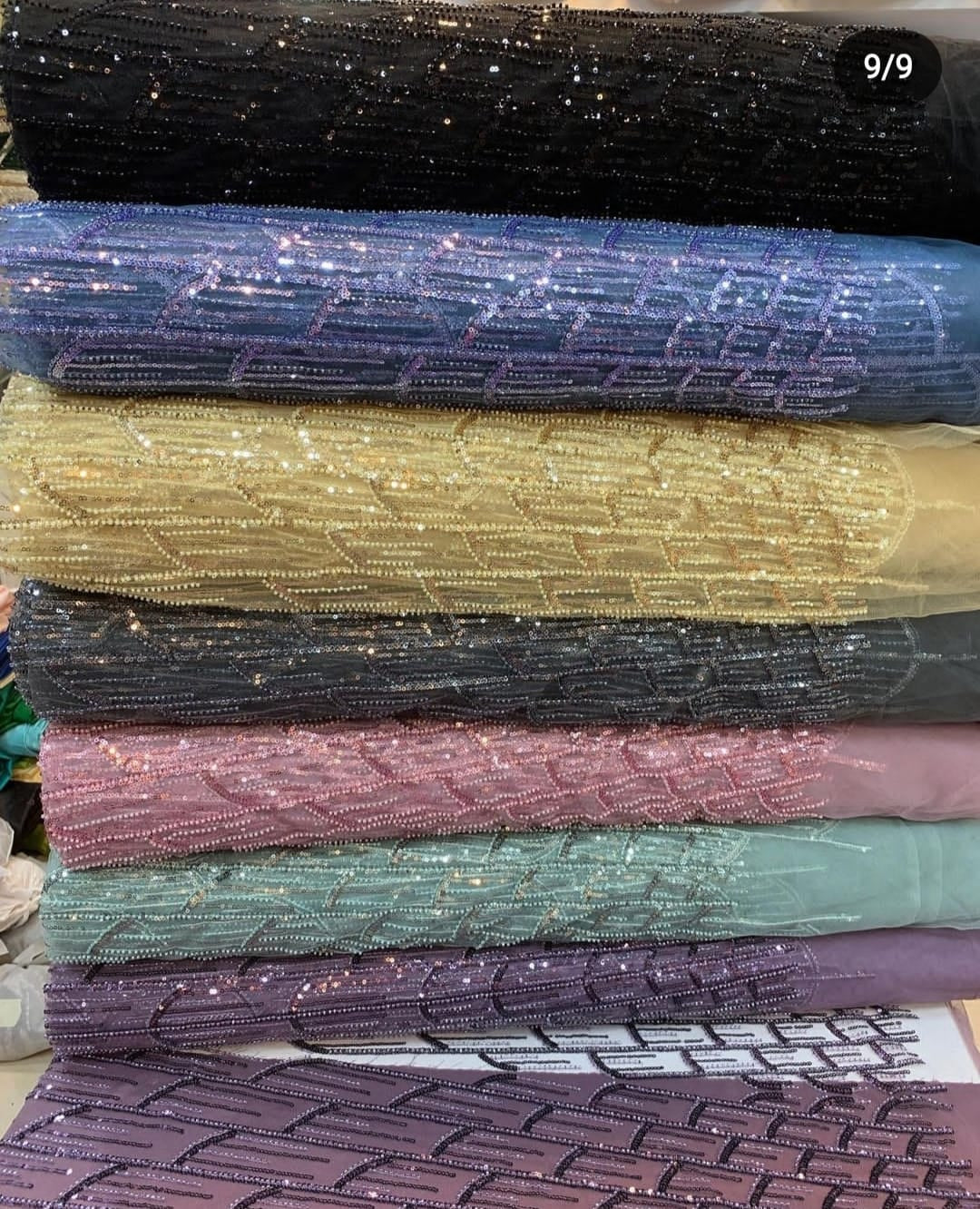 Majestic Sequin Symphony