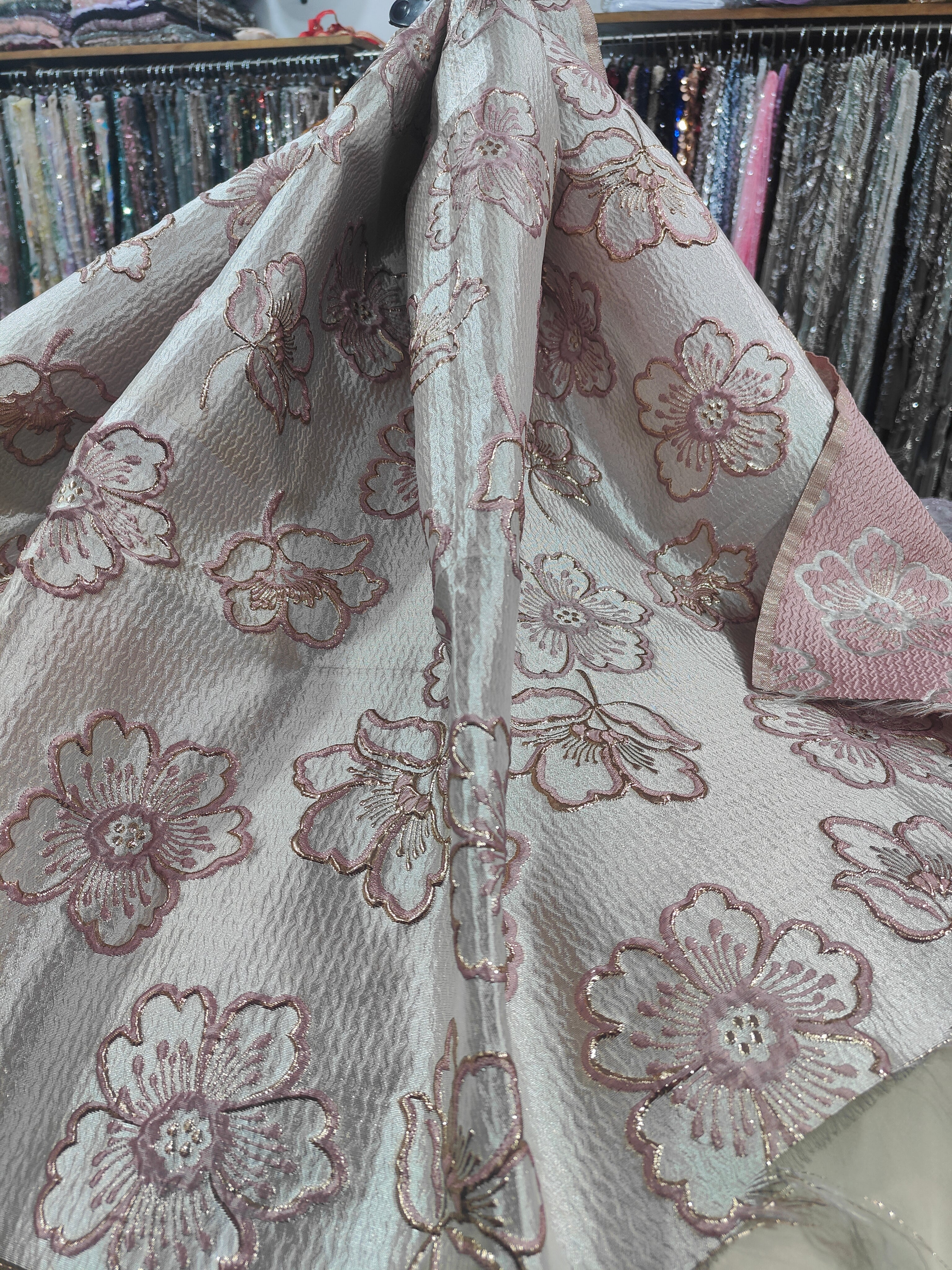 Sakura Royale Jacquard