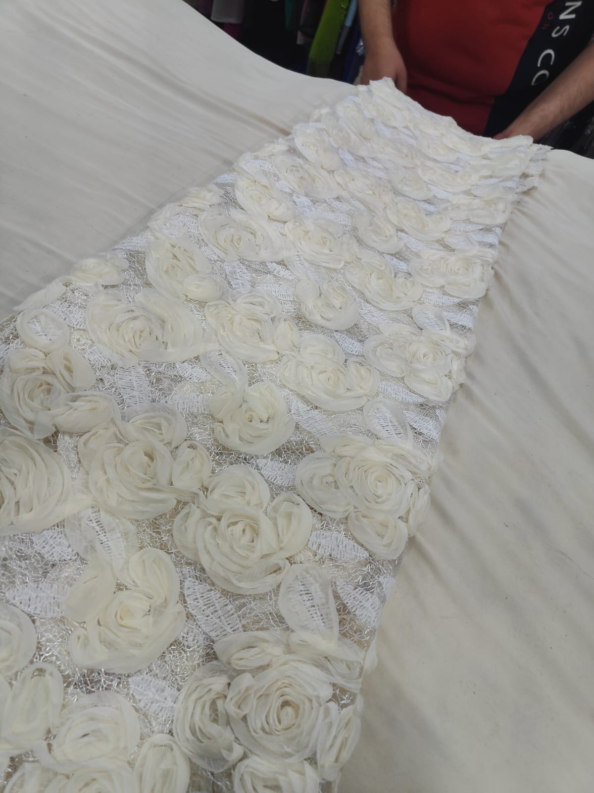 Ivory Rosette Couture