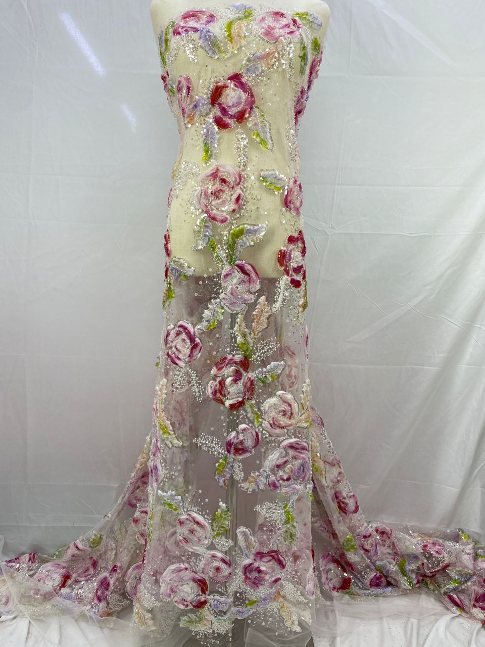 Rosé Bloom Ribbon Luxe