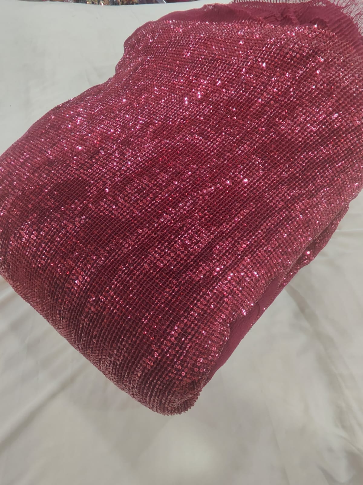 Celeste Pleated Sequin Luxe