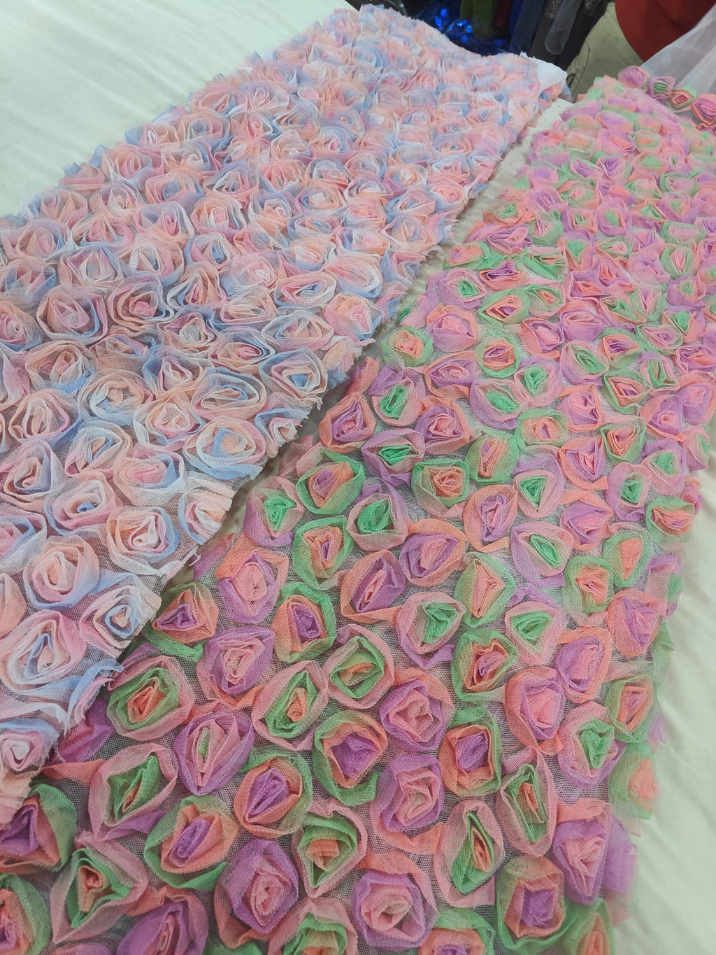 Rosette Ribbon Bloom Net