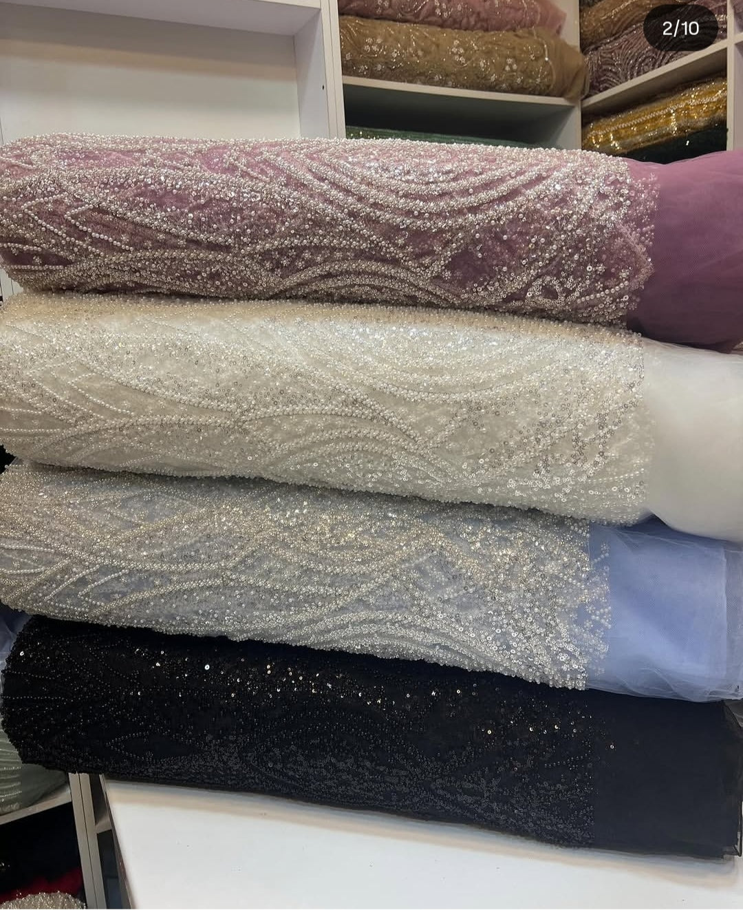 Pearl Cascade Mesh