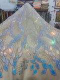 Éclat Mirage Mirror Beaded Net