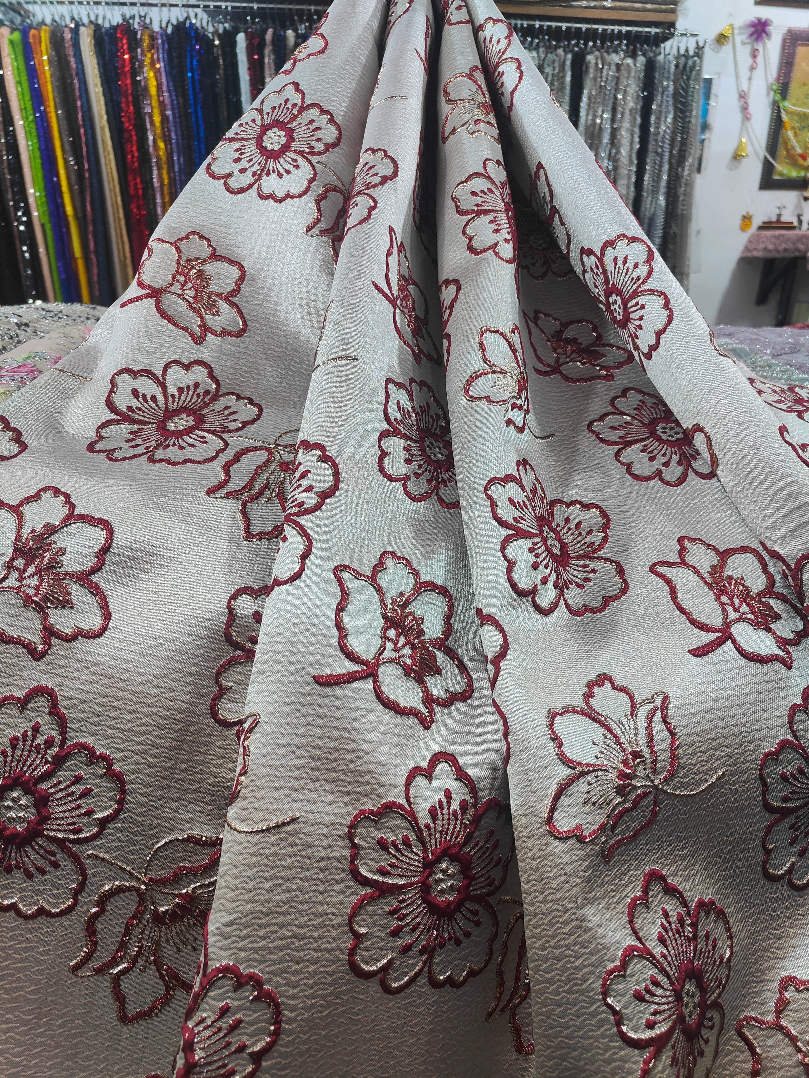 Sakura Royale Jacquard